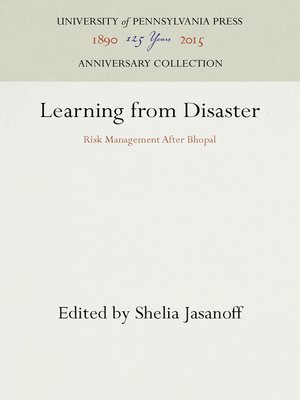cover image of Learning from Disaster